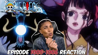 OHHHH LAWD NOT OKIKU  ONE PIECE EPISODE 10051006 REACTION [upl. by Oz545]