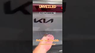 New Update The Kia Carnival unveiled fully Today 🔥 [upl. by Immot]