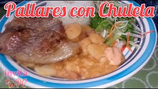 PALLARES CON CHULETA  Delicia Peruana [upl. by Bambie]