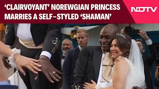 Norway Princess Wedding  Norwegian Princess Marries American SelfStyled Shaman [upl. by Enywtna]