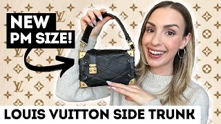 NEW🔥LOUIS VUITTON Side Trunk PM Size  Unboxing What Fits Mod Shots  Cruise 2024 [upl. by Erodeht]