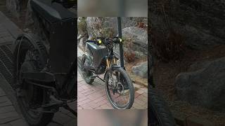 DIY EBIKE Test Ride 8000W Hubmotor 96530 72450 Fardriver [upl. by Boiney797]