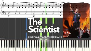 The Scientist  Coldplay  Piano Tutorial Cover  Sheet Music [upl. by Abbottson125]