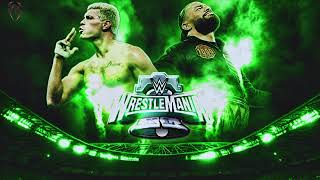 WWE Promo Official Theme Song Roman Reigns vs Cody Rhodes Wrestlemania 40 XL quotEyes Closedquot [upl. by Ado]