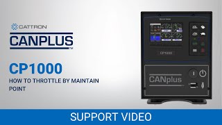 How to Use Throttle by Maintain Point on the CANplus CP1000 [upl. by Dutch]