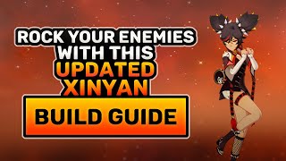 Xinyan Build Guide  Best Artifacts amp Weapons for Easy DPS Xinyan Burst Support  Genshin Impact [upl. by Attayek]