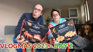 Newfords Try Vlogmas 23 Day 2  Lidl Festive Party Ice Cream [upl. by Fonda]