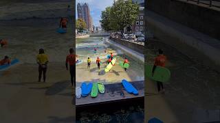 Surfing in Rotterdam City [upl. by Akeemahs]