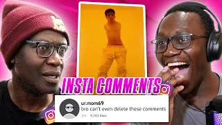 DAD REACTS TO BRUTAL INSTAGRAM COMMENTS [upl. by Euginomod708]