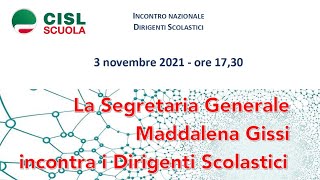 INCONTRO NAZIONALE DIRIGENTI SCOLASTICI [upl. by Campagna693]