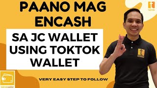 Paano mag ENCASH sa JC Wallet using Toktok Wallet in Real time Here is very easy step to follow [upl. by Hemminger]