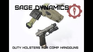 Duty Holsters for Comped Handguns [upl. by Fesuy]