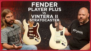 Which One Should You Buy  Fender Vintera II 60s Stratocatser vs Fender Player Plus Stratocaster [upl. by Emylee770]