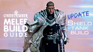 UNDECEMBER Master Shield Paladin 2024 UPDATE Tank Build Fissure Build Immortal regeneration [upl. by Sutniuq]