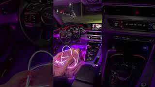 Transform Your Car Interior with Stunning Neon LED Lights accessories gadget automobile [upl. by Vadnee]