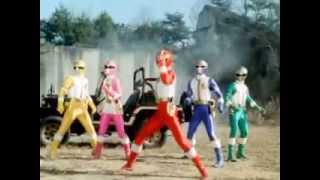 MMPR Season 2 Dairanger OP2 [upl. by Nahor]