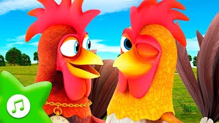 Kukdoo Koo Hindi Rhyme कुकड़ू कु Songs for Kids and Nursery Poem  Kids Kingdom Hindi Rhymes [upl. by Yalc]