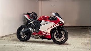 Ducati Panigale 899 w Termignoni Exhaust Cold Start Sound [upl. by Briant41]