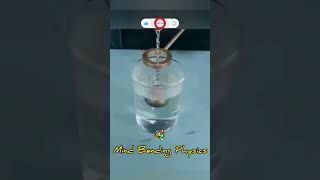 Thermal expansion and contraction 💖 experiment physics science fun amazing shorts viralvideo [upl. by Eustache365]