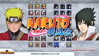 NARUTO MUGEN MALUSARDI V2 GAME COMPLETO ANALISE Mugen MugenMundo [upl. by Ahtibat881]