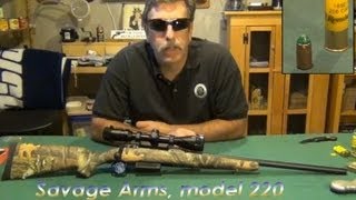 Savage Arms 220 20 gauge slug gun [upl. by Nylime]