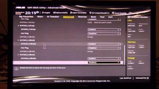 Asus Z97 A UEFI BIOS [upl. by Anadroj448]