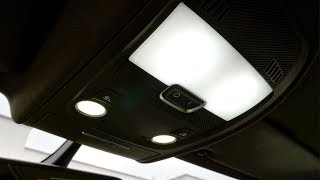 Audi A4 amp A5 B8 LED interior dome light conversion tutorial [upl. by Kcirddec]