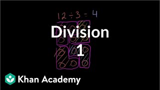 Division 1  Multiplication and division  Arithmetic  Khan Academy [upl. by Drusilla305]