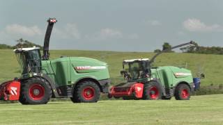 GRASSMEN TV   Bartlett Contractors Ltd  Fendt Katana 85 Part 2 [upl. by Zoeller]