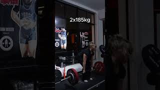 2x185kg dead from worlds prep [upl. by Cherian]