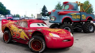 Lightning McQueen in Real Life Disney Cars [upl. by Bausch]