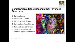 DSM5 Schizophrenia Spectrum and other Psychotic Disorders [upl. by Enomal]