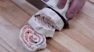 Airfryer Roomkaas Zalm Rollen [upl. by Hagai]