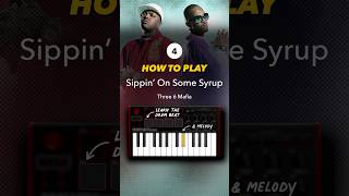 Learn to Play 🎵 Sippin On Some Syrup by Three 6 Mafia [upl. by Nodnrb]