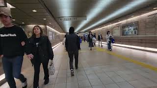 Japan train station tours Sangenjaya Setagaya [upl. by Inaboy824]