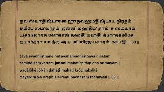 நாம் நினைப்பதைப் பற்றி கனவு காணுங்கள்  சௌந்தர்ய லஹரி ஸ்லோகம் 39  SoundaryaLahari Shloka 39 Tamizh [upl. by Jueta]