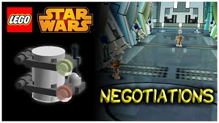 LEGO Star Wars The Video Game  NEGOTIATIONS  Minikits [upl. by Adnohsor]