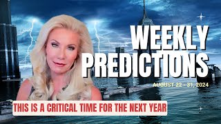 Storms floods and drownings  August 22  31 Weekly Vedic Astrology Predictions [upl. by Jeni]