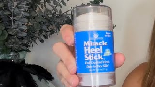 Miracle of Aloe Heel Balm with Pure UltraAloe Aloe Vera Gel Review [upl. by Werby]