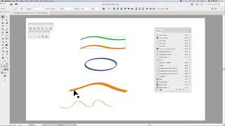 Intro to Illustrator Calligraphic Brushes Part 1 of 5 in the brush series [upl. by Marston]