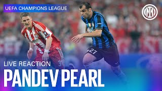 GOAL REACTION  SPECIAL GUEST GORAN PANDEV 🤩 ⚽ [upl. by Ewald]