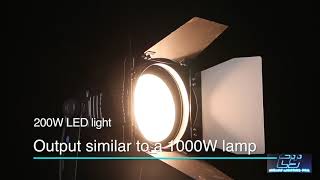 200W COB LED Studio PAR Light [upl. by Sibelle]