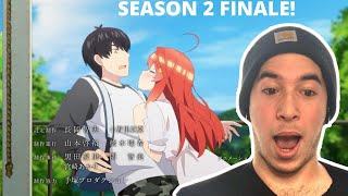 ITSUKI  THAT ENDING  THE QUINTESSENTIAL QUINTUPLETS SEASON 2 EPISODE 12 REACTION [upl. by Bahe]