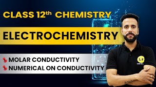 Class 12 Chemistry  Electrochemistry  Molar Conductivity  Numerical Based Questions  Ashu Sir [upl. by Humble]