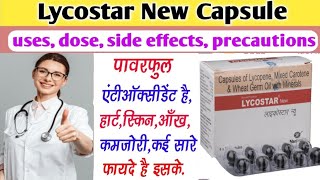 lycostar new capsule  lycopenemixed carotene amp wheat germ oil with minerals [upl. by Geis]