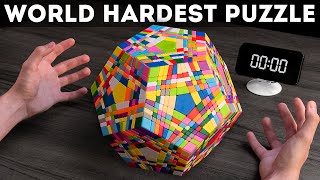 SOLVING THE HARDEST RUBIK’S CUBE IN THE WORLD  EXAMINX 11х11 [upl. by Avrenim]