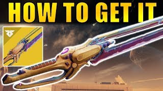 Destiny 2 How to Get The WORLDLINE ZERO Exotic Sword  Warmind Expansion [upl. by Aliuqa]