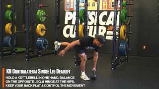 KB Contralateral Single Leg Deadlift [upl. by Phalan72]