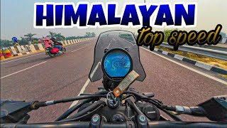 2024 ROYAL Enfield Himalayan 450 top speed 💥🤯 [upl. by Nikolaos646]