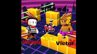 Stumble Guys DGP VITOR VS DGP VICENTE [upl. by Atteuqnas]